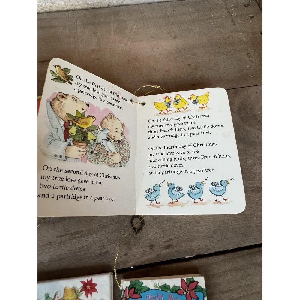 Vintage Children's Christmas‎ Books Christmas Tree Ornaments
